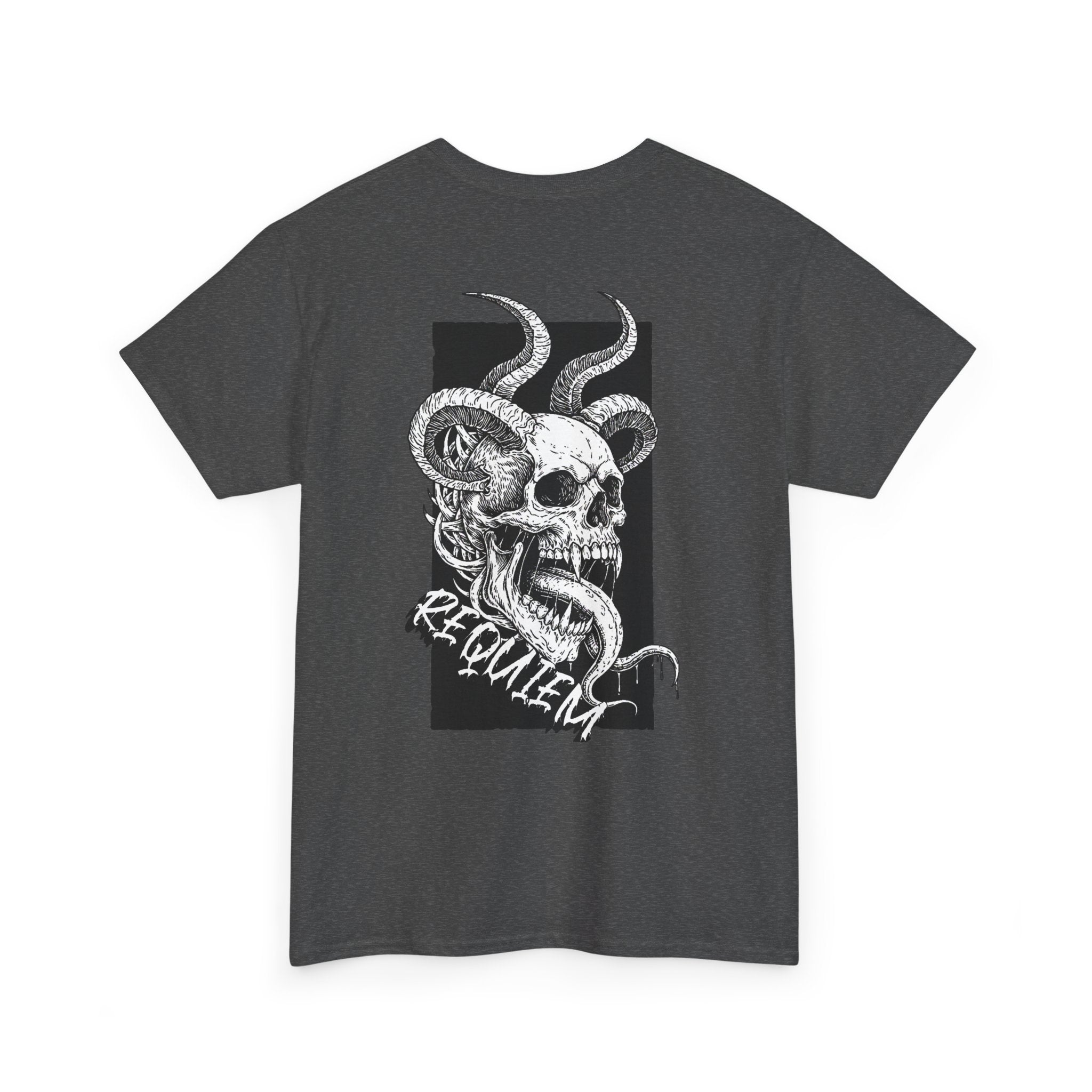Skull & Snakes Requiem T-Shirt (Back Print)