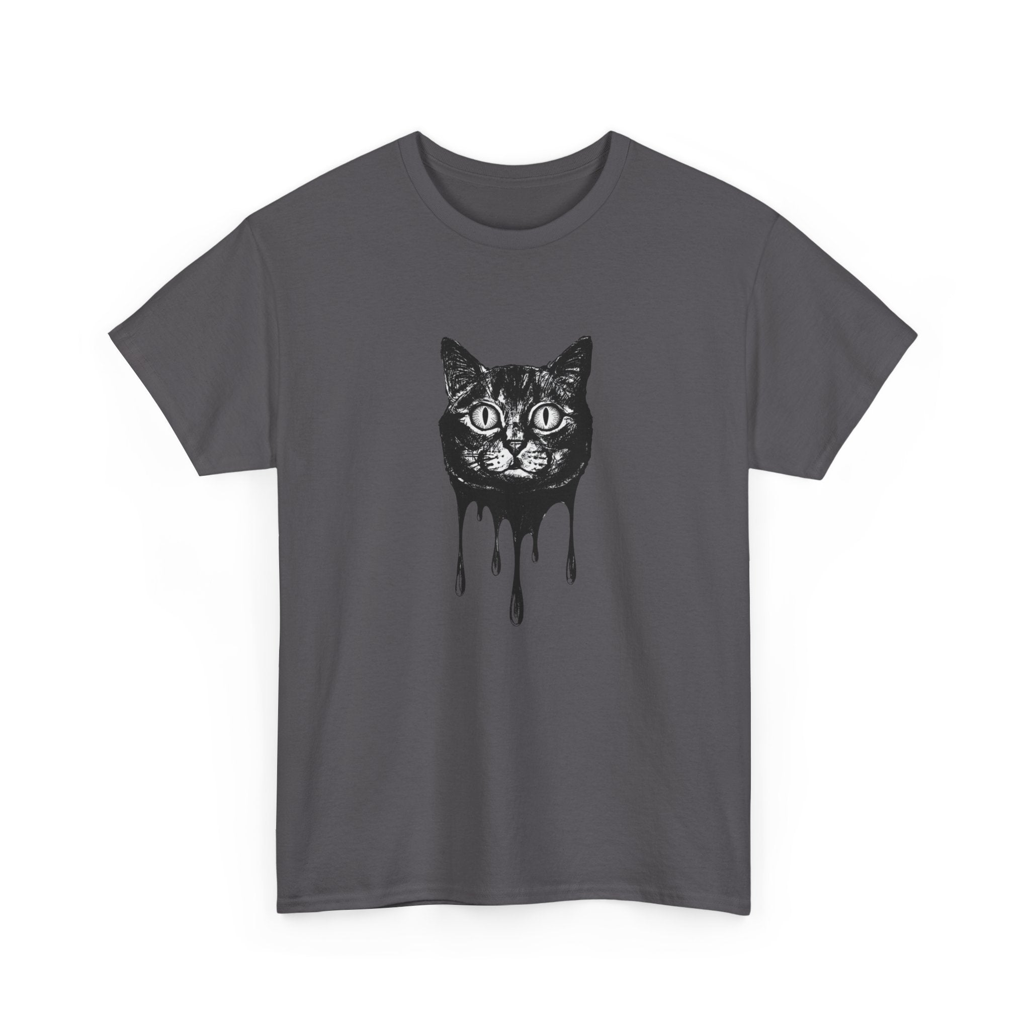 Dripping Cat Head T-Shirt