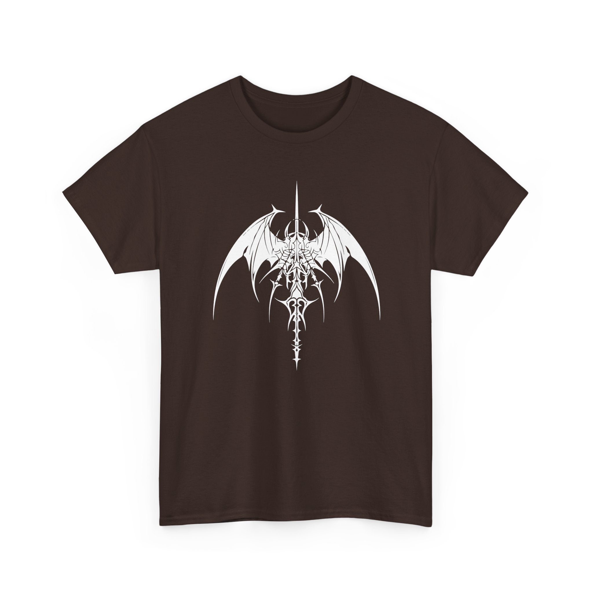 Gothic Tribal Dragon Sword T-Shirt