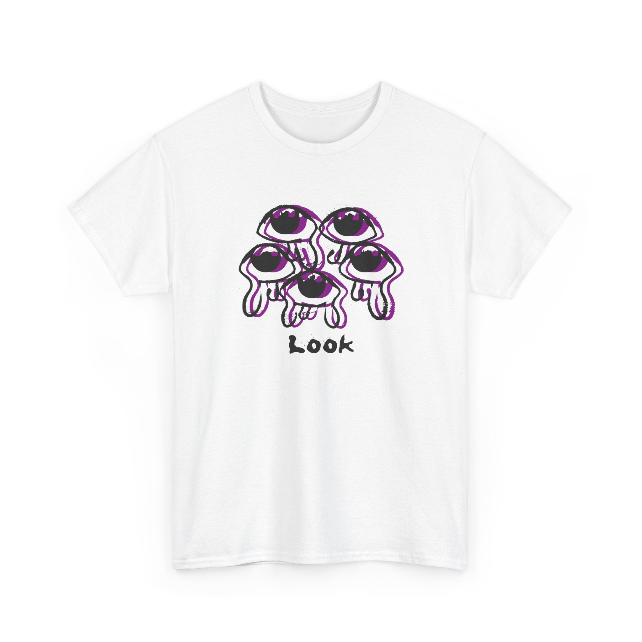 Dripping Eyes Look T-Shirt