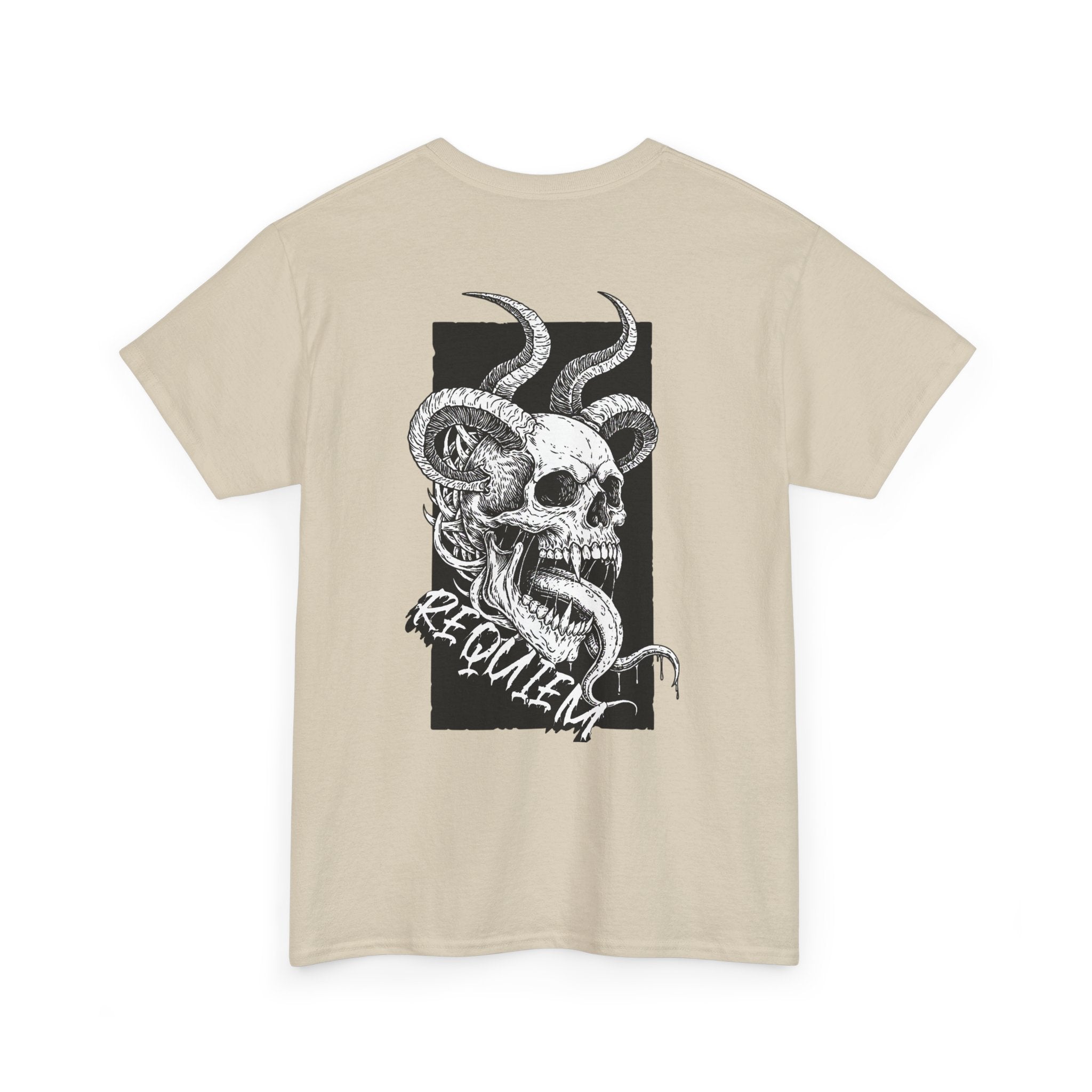Skull & Snakes Requiem T-Shirt (Back Print)