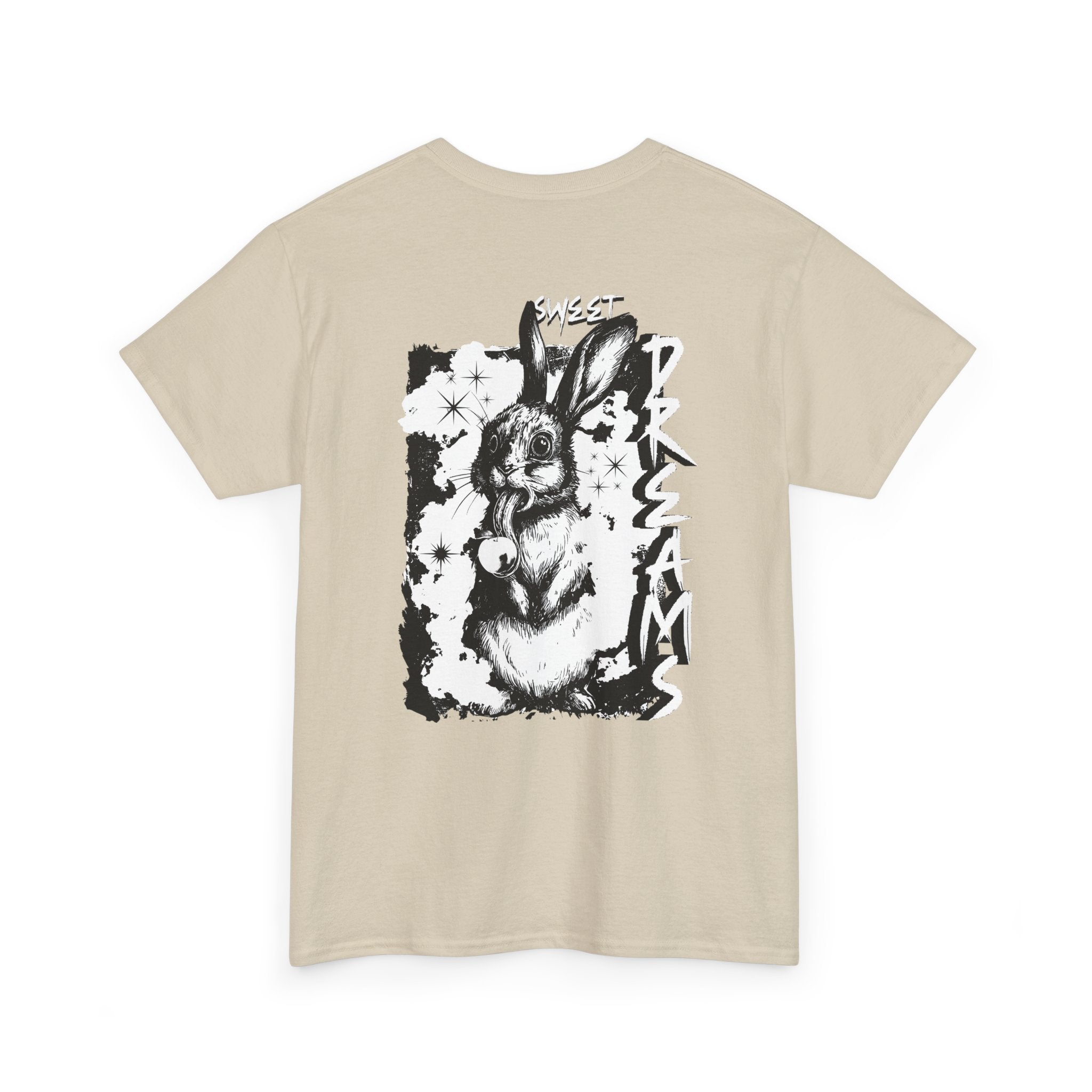 Sweet Dreams Bunny T-Shirt (Back Print)