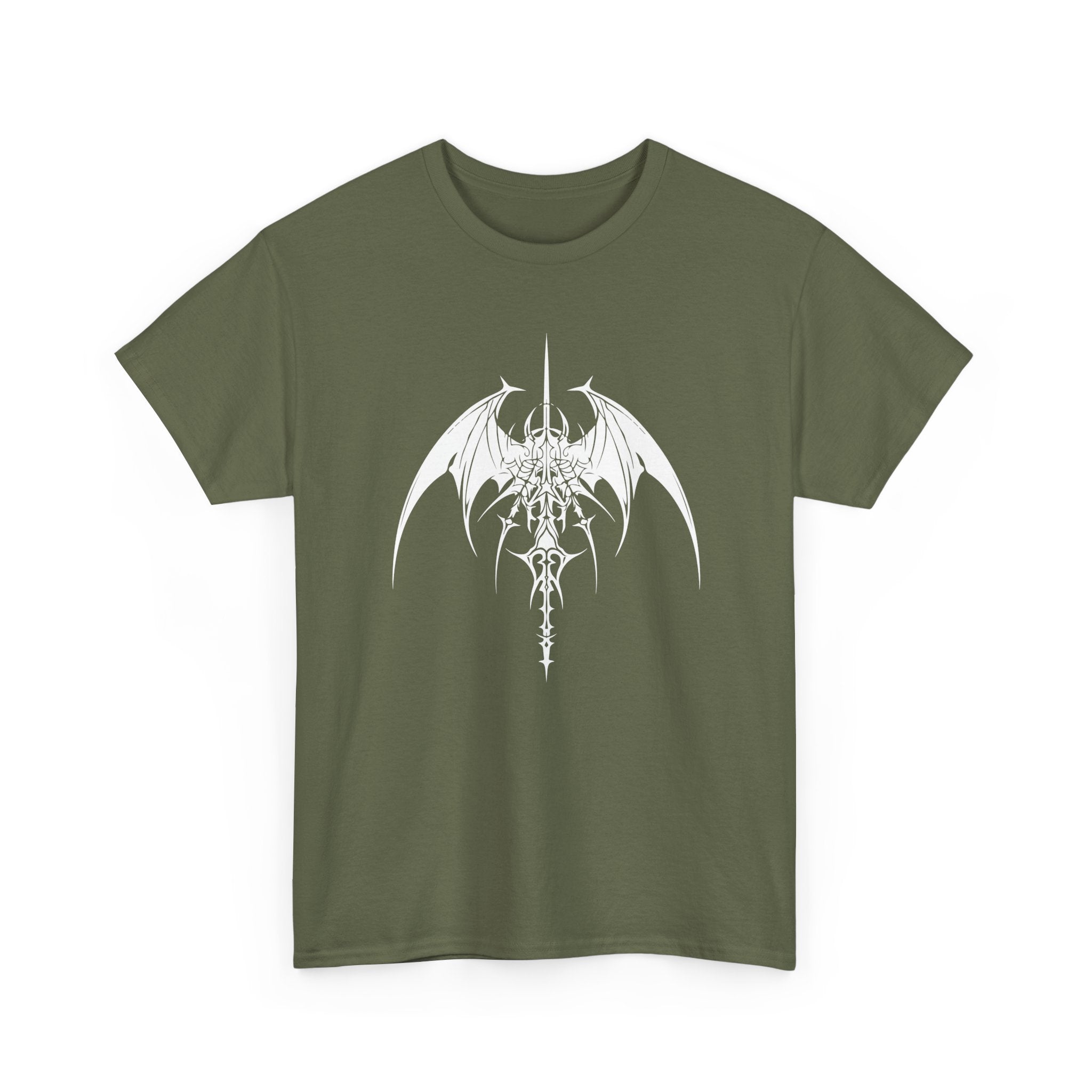 Gothic Tribal Dragon Sword T-Shirt