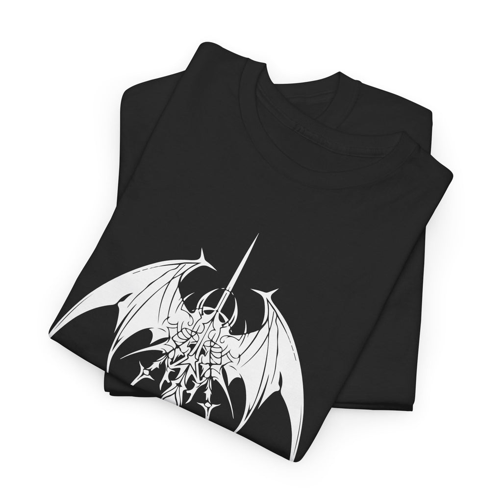 Gothic Tribal Dragon Sword T-Shirt