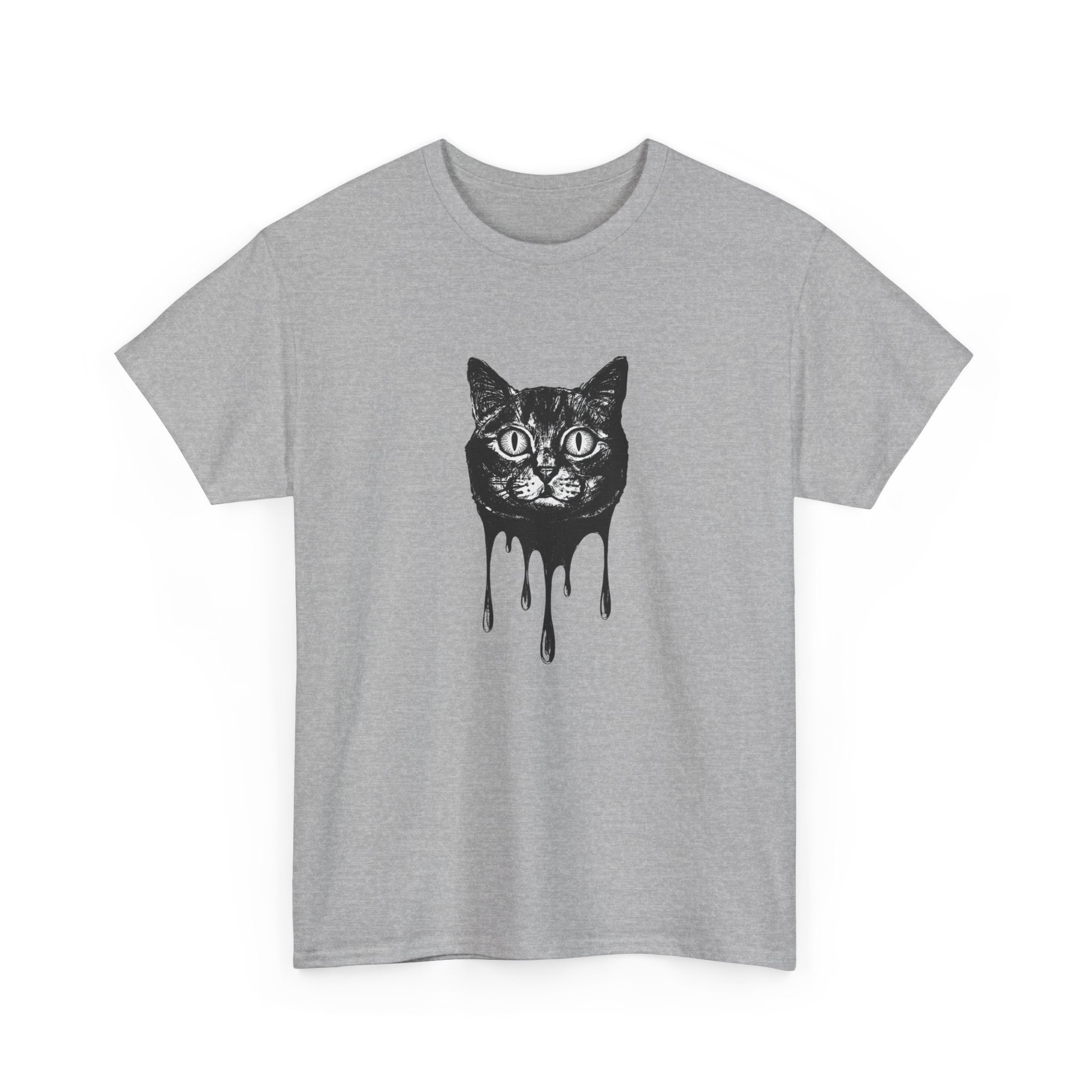 Dripping Cat Head T-Shirt