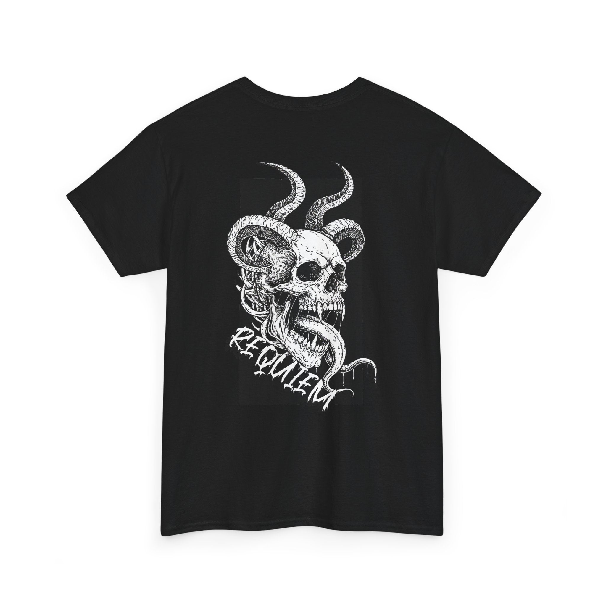 Skull & Snakes Requiem T-Shirt (Back Print)