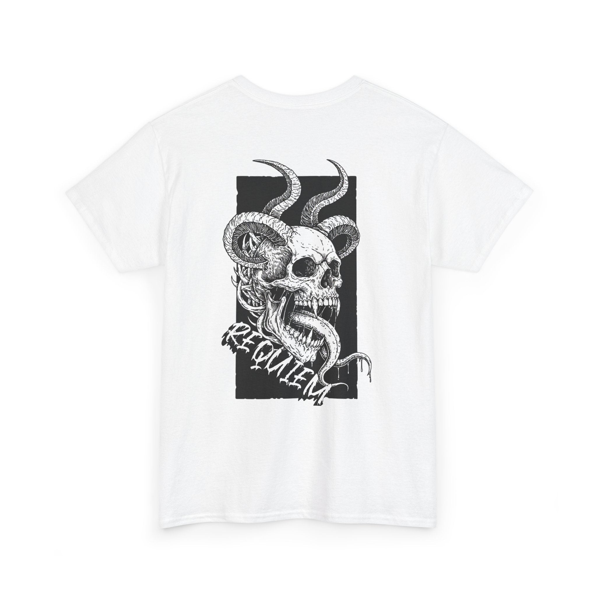 Skull & Snakes Requiem T-Shirt (Back Print)