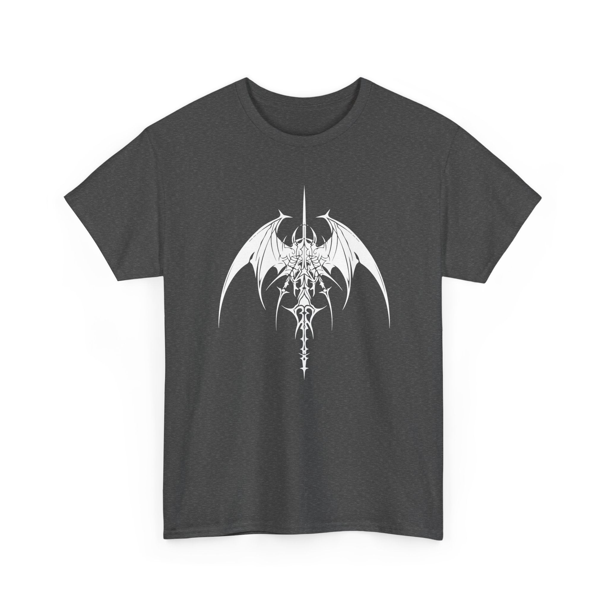 Gothic Tribal Dragon Sword T-Shirt