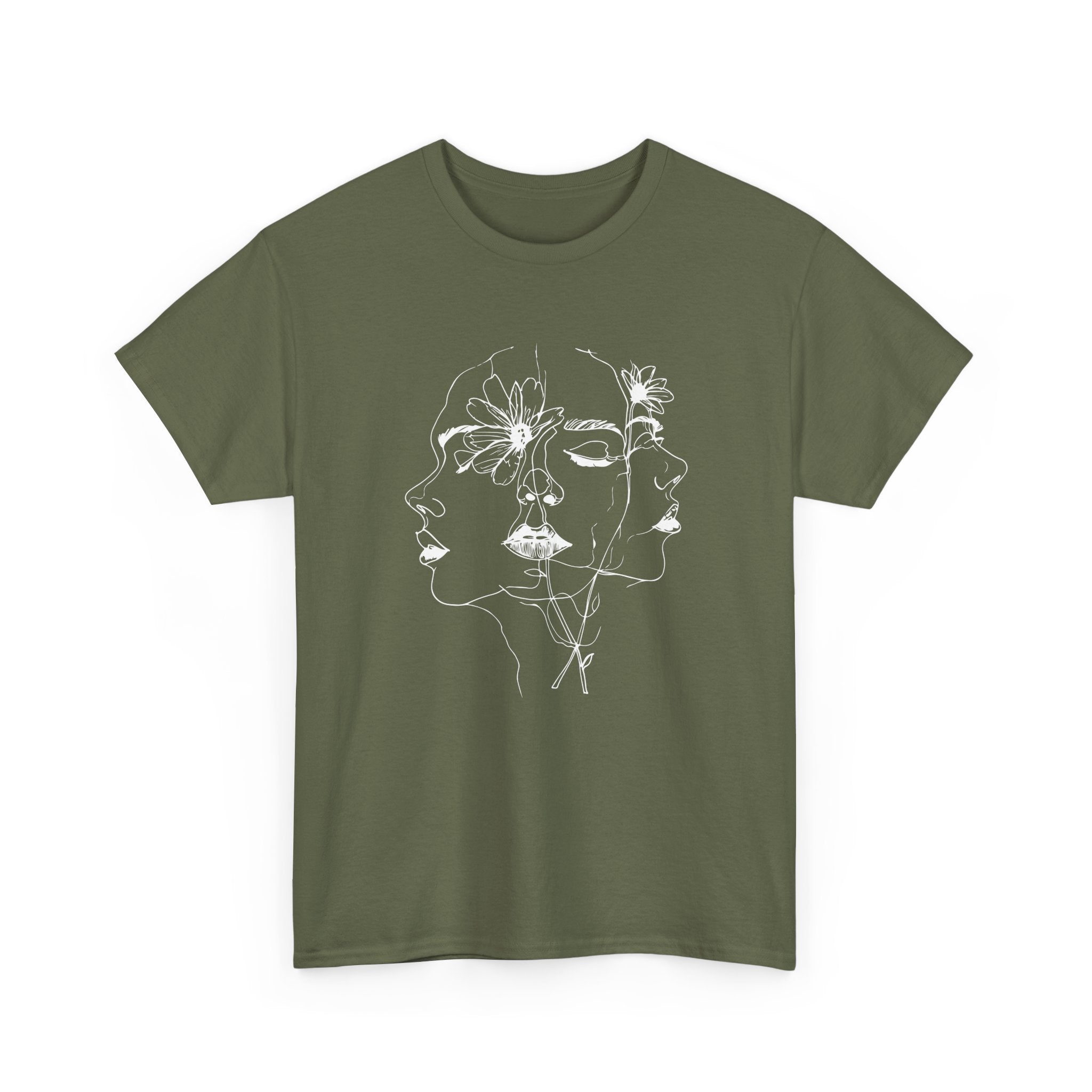 Floral Faces T-Shirt