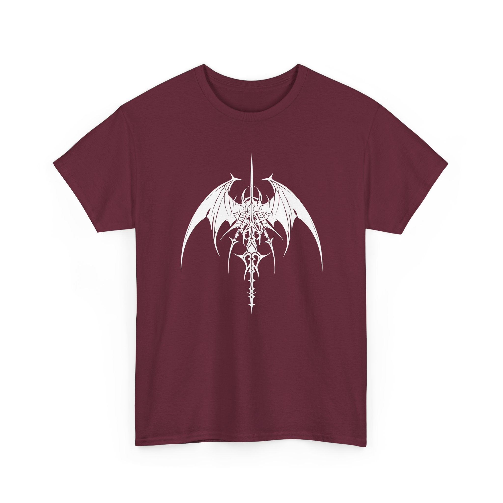 Gothic Tribal Dragon Sword T-Shirt